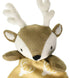Levtex Home - Baby Deer Security Blanket - Soft and Cuddly Lovey - Plush - Tan, Taupe, Brown - Nursery Gift...