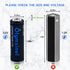 14430 3.2v Rechageable Batteries for Solar Lights- LiFePO4 Battery 14430 500mAh for Outdoor Solar Lights,Tooth Brush, Shaver(4pack)...