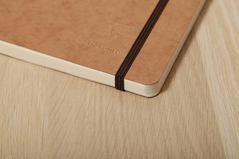 Clairefontaine 'Age Bag' Thread-Bound Notebook, A5, Dot, 192 Pages - Brown...