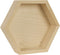 Walnut Hollow 41619 Pine Hexagon Wall Shadow Box Small, or Use as A Tray...