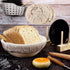 3Pcs Bread Proofing Basket Cloth Liner Linen Liner Cloth Dough Basket Cover for Bakery Home Baking (10 Inch)...