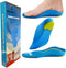 Kids Orthotic Arch Support Shoe Insoles, Children Pu Cushioning Inserts, Shock Absorption Velvet Surfaces Deep Heel Cup Inner Sole for Flat Feet, ...
