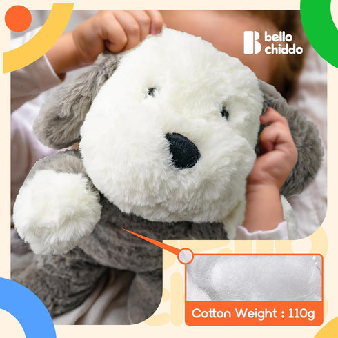 BELLOCHIDDO Plush Dog Pillow Bed Stuffed Animal Toys Plush Dog Toys Sweet Dreamers Soft Animal Toys for Toddlers Babies & Toddlers 1-3 Dog Stuffed...