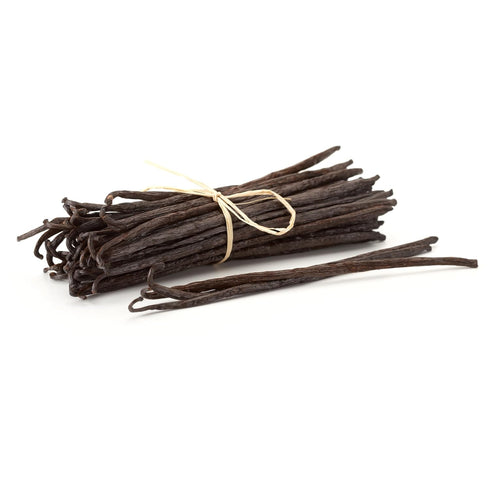 10 Organic Madagascar Vanilla Beans - Whole Extract Grade B Pods for Baking, Homemade Extract, Brewing, Coffee, Cooking...