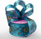 Peacock Feathers Sheer Wired Ribbon - 2 1/2 Inches Wide - 10 Yards (56136809)...