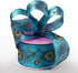 Peacock Feathers Sheer Wired Ribbon - 2 1/2 Inches Wide - 10 Yards (56136809)...