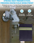2Pack Outdoor Faucet Covers for Winter, 8.3" W x 6.7" H Outside Yard Hydrant Protector Socks Winter, Insulated Hose Bib Protector Cover, Spigot Pi...