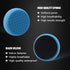 SPTA Drill Polishing Pads Kit, 20pcs 3inch (80mm) Car Foam Polishing Buffing Pads, Wool Pads, Multifunctional Cleaning Brush, Backing Plate for Ca...