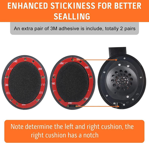 Studio 3 Ear Pads Cushions Replacement Earpads for Beats Studio 2 & Studio 3 Wired & Wireless Headphones, Ear Cushions Memory Foam Earpads with So...