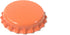 RUTICH 100 PCS Crown Bottle CaPs Decorative Bottle Cap Both Sideds Printed for Hair Bows, DIY Pendants or Craft ScraPbooks Orange…...