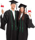 Yaomiao 2 Pieces Graduation Cords Polyester Yarn 2025 Honor Cord with Tassel for Graduation Students(Green)...