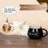 Koolkatkoo Cat Coffee Mugs for Cat Lover, Ceramic Kitty Tea Mug Gifts for Women Girls 12 oz Cup Black...