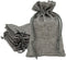 12-Pack 5.5x7.75 Natural Burlap Gift Bags w. Drawstring (Cool Grey, Medium) for Party Favors, Presents or DIY Craft by TheDisplayGuys...
