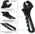 Dokili 3AN-16AN Adjustable Fitting Wrench Lightweight Black Aluminum Tool Spanner for An Hose Fitting Adapters End...