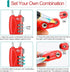 ZHEGE Luggage Lock, TSA Locks for Travel, Gym, School, Suitcases, Baggage, Small Cabinets...