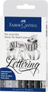 Faber-Castell Pitt Artist Pen Hand Lettering For Beginners Set - Hand Lettering 101 with 7 Pitt Lettering Pens...