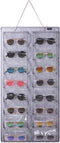 Sunglasses Organizer Storage - 16 Slots Glasses Storage Wall Pocket Display Hanging on Door, Eyewear Display, Dust-Proof...