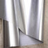 Self Adhesive Metal Look Film Vinyl Waterproof Anti Greasy Counter Top Peel Stick Metallic Gloss Shelf Liner for Kitchen Cabinet 15.6inch by 79inc...