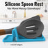 Zulay Kitchen Silicone Utensil Rest with Drip Pad for Multiple Utensils - BPA-Free, Heat-Resistant Spoon Rest & Spoon Holder for Stove Top - Kitch...