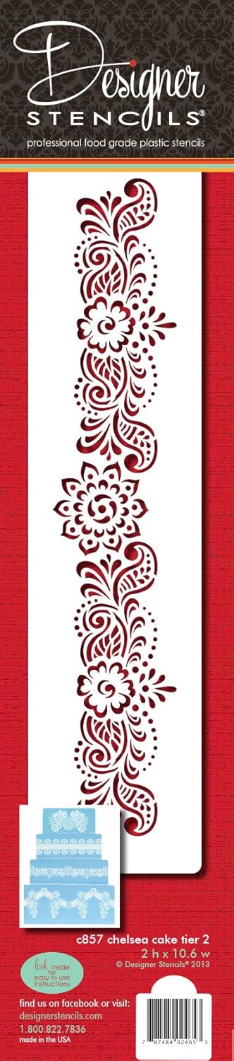 Chelsea Tier 2 Stencil Set by Designer Stencils...