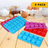 6PCS Silicone Molds Puppy Dog Paw and Bone, Elegant Chocolate Molds for Baking, Non-Stick gummy molds, Dog Treat Molds, Used for Chocolate, Candy,...