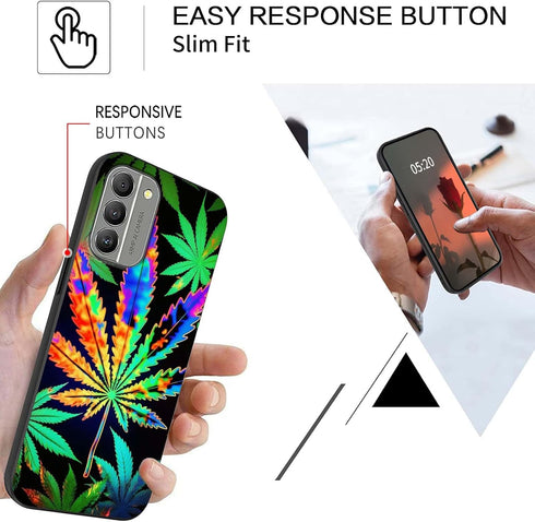 for Nokia G310 5G Phone Case for Nokia G310 5G Case with Marijuana Leaf Weed Stylish Pattern for Women Wen Slim Soft TPU Silicone Rubber Shock-pro...