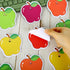 480 Sheets Apple Sticky Notes Apple Shape Post Notes Colorful Note Pads Back to School Memo Sticky Tabs Cute Expressions Notepads Easy to Post for...