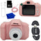 Ultimaxx Essential Kid’s Digital Camera Bundle (Pink) - includes: 32GB microSD Card, High-Speed Memory Card Reader with Internal microSD Slot, Lan...
