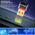 USB Bluetooth 5.4 Adapter for PC 2024, Plug & Play Bluetooth Dongle Receiver BR+EDR+BLE+LMP13.X, Long Range Support Windows 11/10/8.1 for Desktop ...