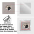 Drywall Repair Patch, Wall Patch Repair Kit, Self Adhesive Wall Mesh Repair, Large Hole Patch for Drywall, Sheet Rock Patch, Aluminum Sheetrock Ce...