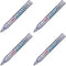 Sanford Uni-Paint PX-20 Oil-Based Paint Marker, Medium Point, Metallic Silver (63614), 4 Packs...