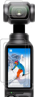 CYNOVA DJI Osmo Pocket 3 Screen Protector, Osmo Pocket 3 Lens Protector for DJI Osmo Pocket 3 Accessories with Tempered Glass LCD Display Film, Ul...