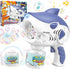 Dolanus Bubble Gun, Shark Bubbles Machine Blaster Gun for Kids with Bubble Solution, Toys for 3+ Year Old Boys, Gifts for 3 4 5 6 7 8 Year Old Boy...