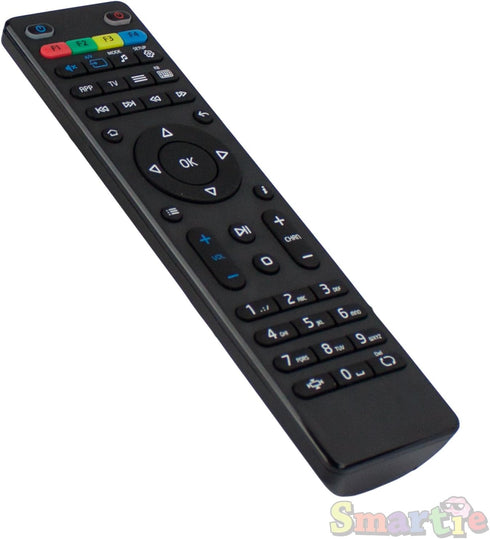 Infomir MAG 254/255 Remote Control for Streaming Media Player Multipurpose Replacement Part Linux System OTT IPTV Set Top Box, Black...