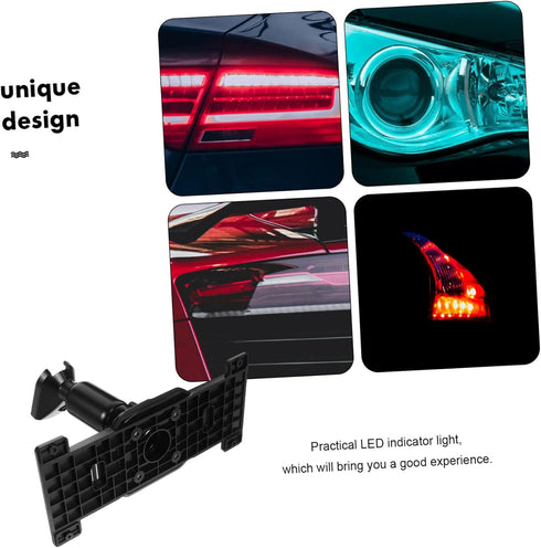 1 Set Vehicle Driving Recorder Rear View Mirror Dash Cam Mount Holder Rear View Mirror Back Plate Rear View Mirror Holder Rear View Mirror Bracket...