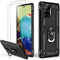 LUMARKE for Galaxy A71 5G Case with Screen Protector,Pass 16ft. Drop Tested Military Grade Protective Phone Cover with Magnetic Ring Kickstand Com...