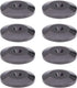 8 Pack of Black 24K Nickel Plated Speaker Spikes Pads Mats 5x25mm Isolation Stand Foot Cone Base...