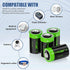 1/2 AA Size LS 14250 ER14250 3.6 Volt 1200 mAh Lithium Batteries 4 Pack, Tyrone Batteries Compatible for Dogwatch Dog Collar and Some of Movement ...