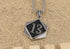 Large Heavy Lucky Number 13 Celtic Gothic Mens Stainless Steel Necklace + Rolo Chain...