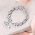 EVER FAITH Wedding Jewerly Hand Accessory Prong Cubic Zirconia Birthstone Marquise Leaf Elegant Tennis Bracelet...