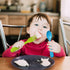 Toddler Utensils Set of 18 Plastic Kids Utensils Forks and Spoons - BPA FREE/Dishwasher Safe Toddler Flatware Set Brightly Colored Children's Safe...