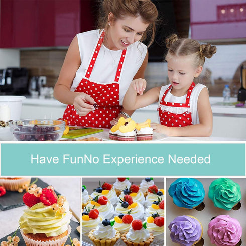Pastry Icing Piping Bag Nozzle Tips Fondant Cake Sugar Craft Decor Pen Set...