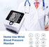 Wrist Blood Pressure Monitor Automatic Wrist Bp Monitor Talking Blood Pressure Cuff for Home Use Adjustable Cuffs for Adult Electronic Digital Lar...