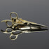 Novelty Barber Scissors Tie Clip Silver Tone Scissors Tie Clip With Box...
