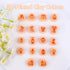 Puocaon Easter Polymer Clay Cutters - 18 Pcs Stud Clay Earring Cutters, Mini Chicken Eggs Baby Rabbit Clay Cutters for Polymer Clay Earrings, 3D P...