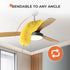 Dusters for Cleaning High Ceiling Fan, Newliton Microfiber Feather Duster with 30'' to 100'' Telescoping Extension Pole, Long Extendable Duster fo...
