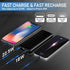 Heated Vest Battery Pack 26800mAh Power bank,22.5W Fast Charge 5v 2a Portable Charger With LCD Display Phone Charger,Dual Input Output USB-C Compa...