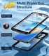 Temdan for Samsung Galaxy S21 Ultra Case Waterproof with Built-in Screen Protector 360 Full Body Underwater Case Shockproof Dustproof for Galaxy S...