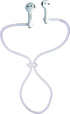 Cord - Soft 22 Inches Leash or Necklace That Holds Around Your Neck, Compatible with Many Wireless Buds, White......