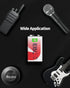 EBL 9V Rechargeable Batteries 9 Volt Lithium ion 600mAh Li-ion Batteries (4-Packs)...